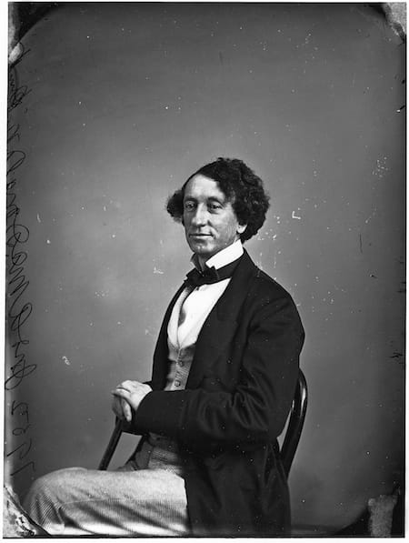"John A. Macdonald, Politician" 1863