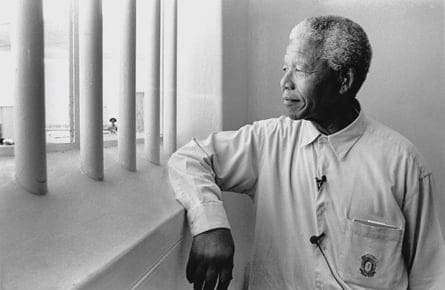Mandela Back On Robben Island