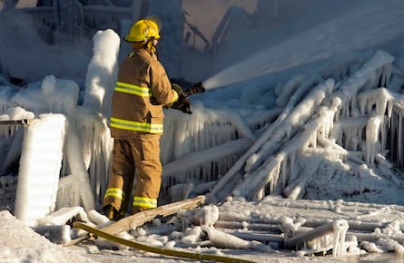 Quebec Fire 20140123