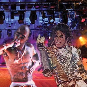 Tupac Shakur and Michael Jackson duel