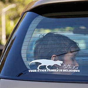 Custom car decal.