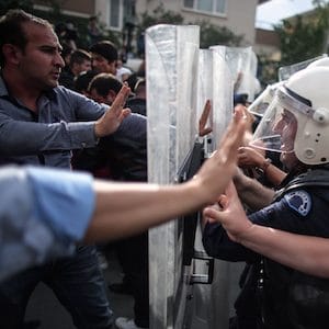 APTOPIX Turkey Mining Accident