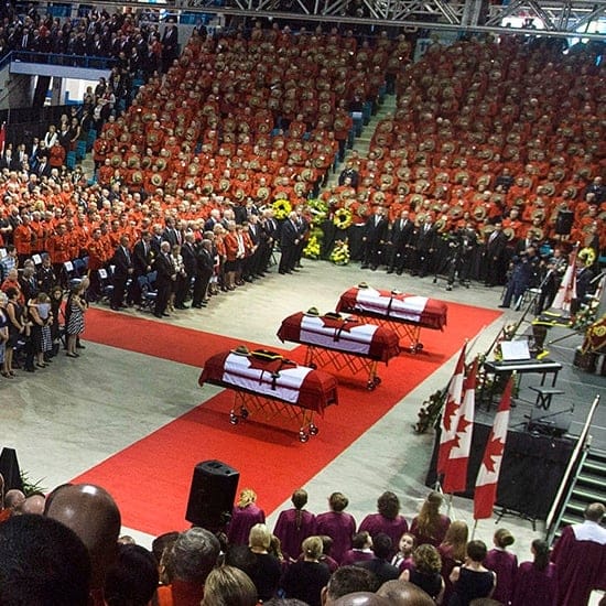 RCMP funeral