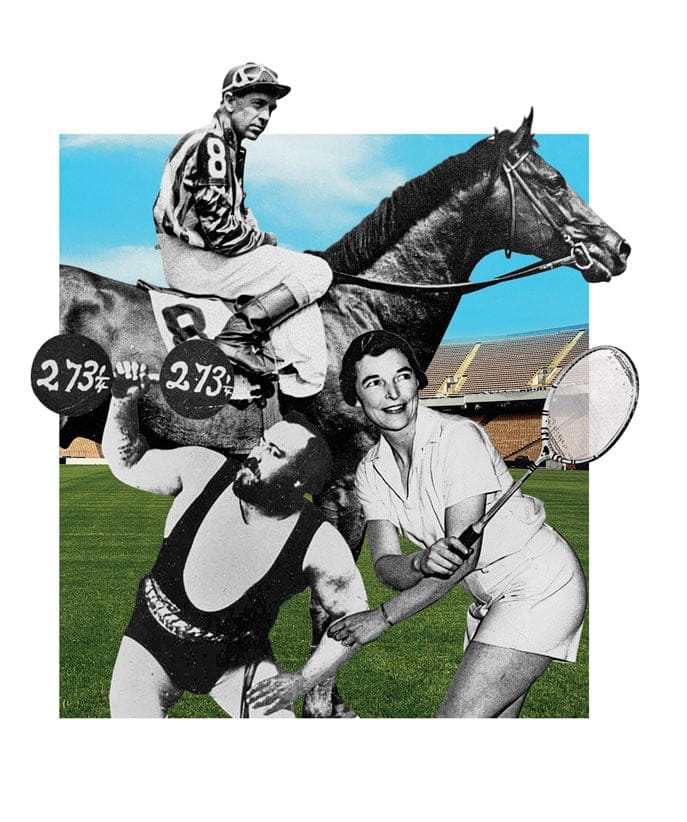ATHLETES YOU SHOULD KNOW - DOROTHY WALTON; GEORGE WOOLF; LOUIS CYR