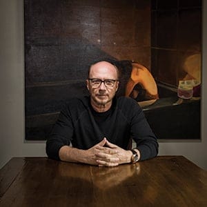 Paul Haggis at his apartment in New York.