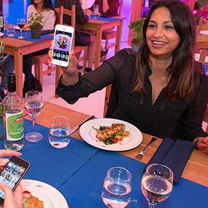Pop Up Restaurant Lets Diners 'Pay-By-Picture', London UK, May 2014