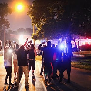 Outrage In Missouri Town After Police Shooting Of 18-Yr-Old Man