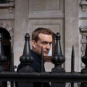 Novelist David Mitchell, London.