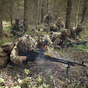 NATO Holds "Spring Storm" Military Exercises