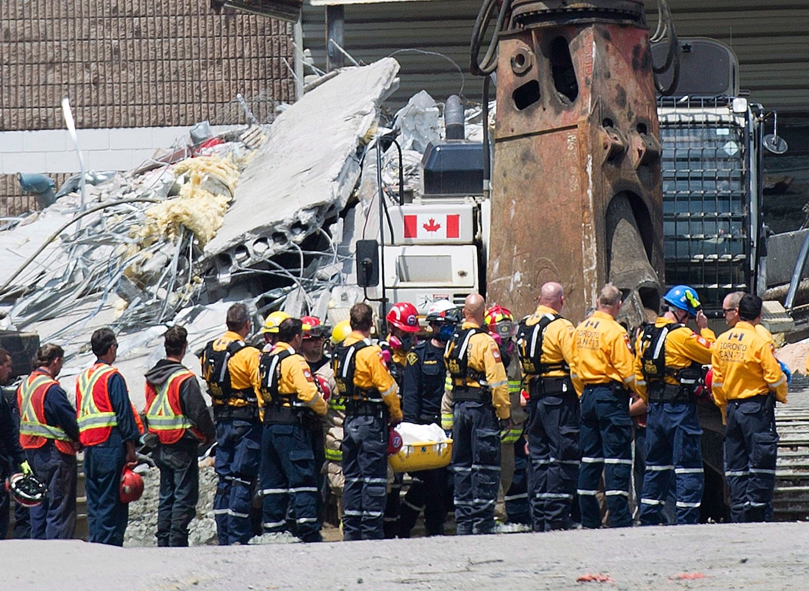Elliot Lake Roof Collapse 20120627