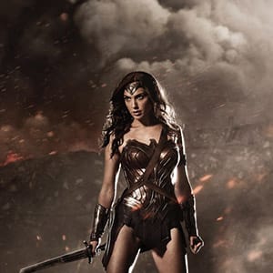 First look of Gal Gadot as Wonder Woman.  Credit:  Warner Brothers