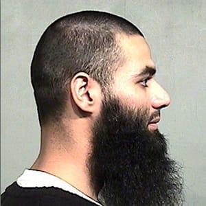 Hasibullah Yusufzai mugshot for Terrorism in Canada. Twitter.