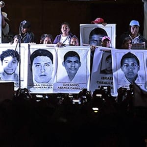 MEXICO-CRIME-STUDENTS-MISSING-PROTEST