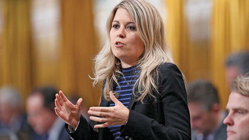 anada's Parliamentary Secretary to the Minister of the Environment Rempel speaks in the House of Commons on Parliament Hill in Ottawa