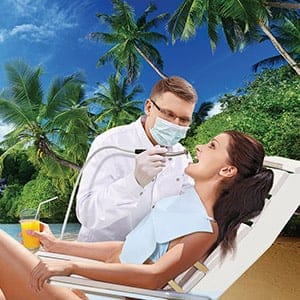 Dental Tourism. Photo Illustration by Sarah MacKinnon and Richard Redditt.