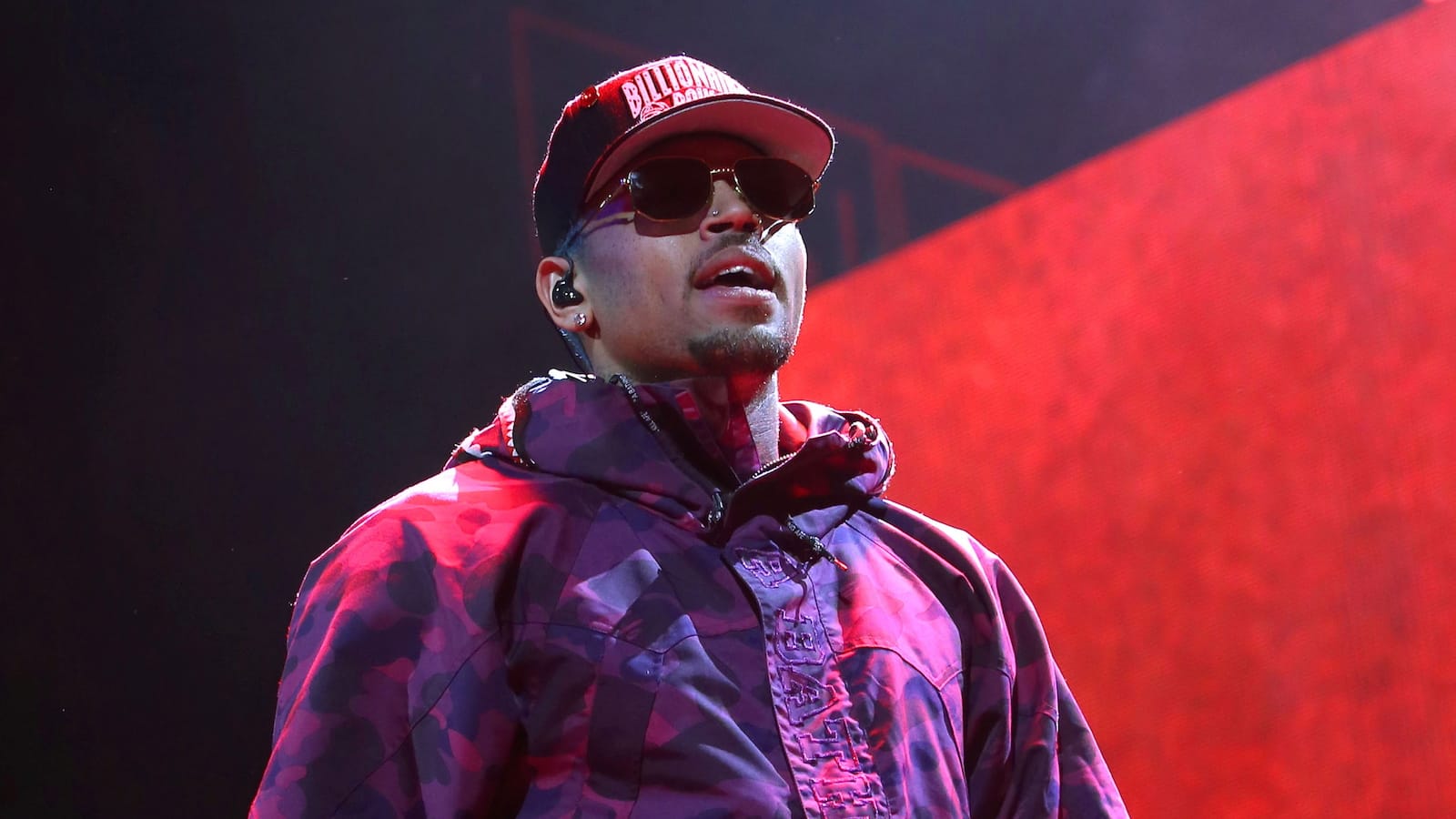 Chris Brown performs at the Barclays Center in New York. (Photo by Greg Allen/Invision/AP, File)