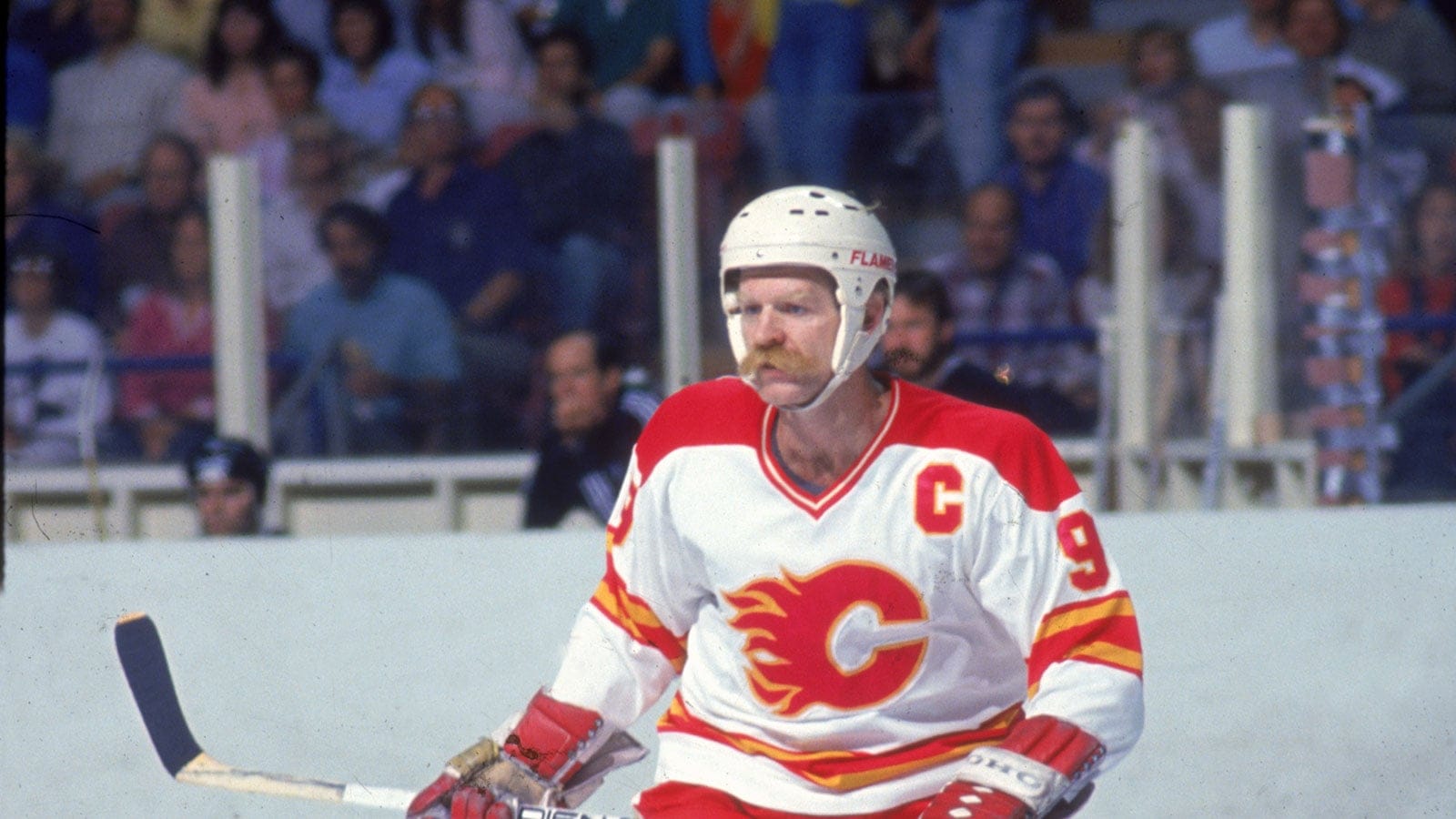 Lanny McDonald On The Ice