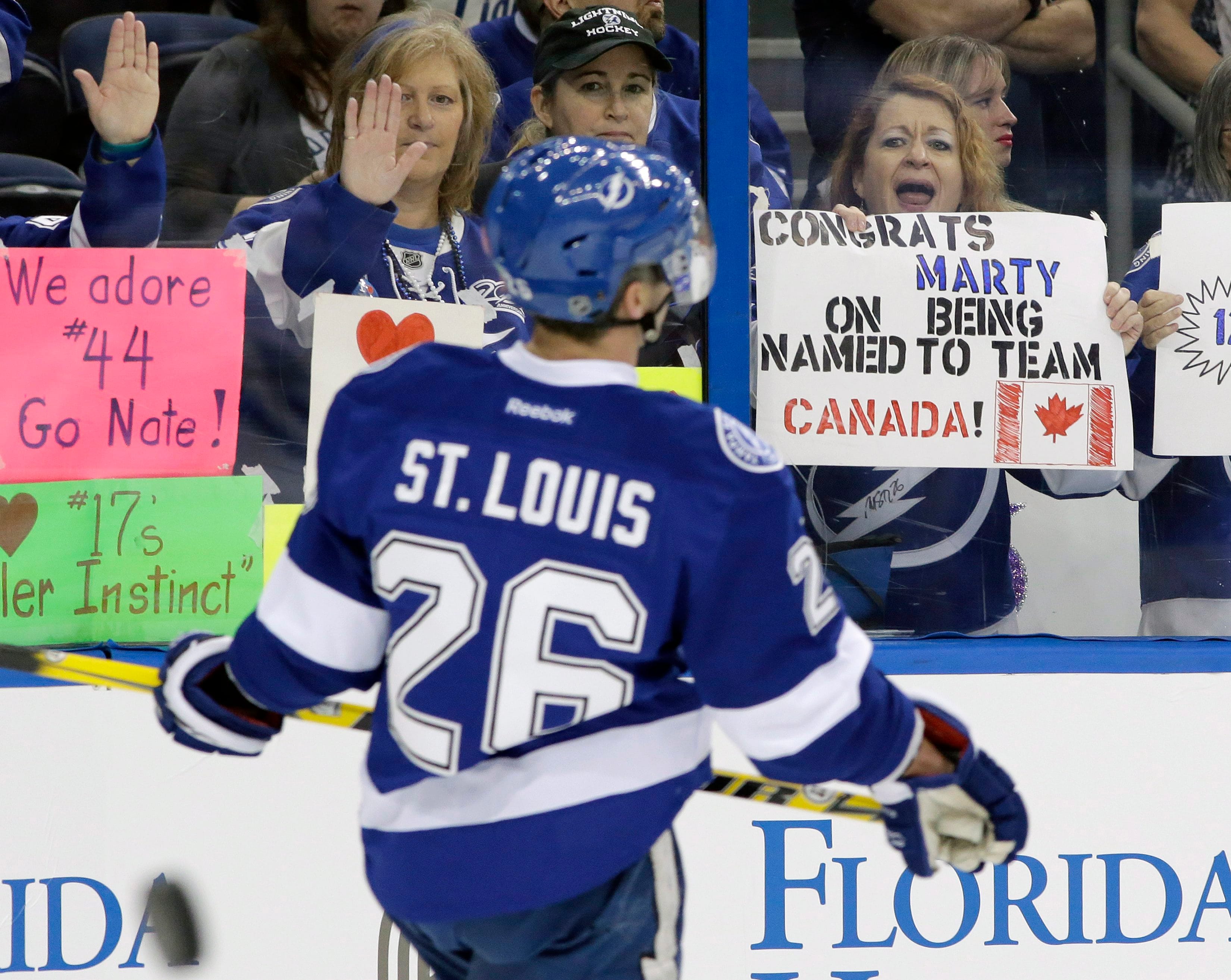 Martin St. Louis, who was traded to the New York Rangers in 2014. (Chris O'Meara/AP Photo)