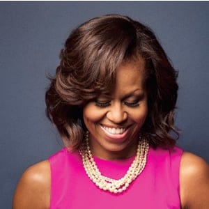 Michelle Obama:  A Life by Peter Slevin.  No Credit.