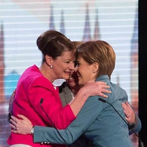 Five Leaders Of Britain's Political Parties Join Televised Debate