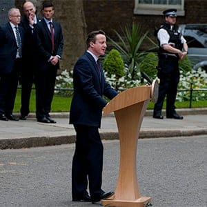 Cameron's Conservatives win outright majority in British elections