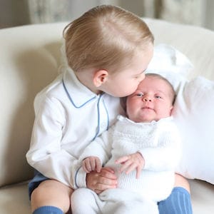 EMBARGOED TO 22:00 BST Saturday June 6. This picture, or pages featuring this picture, must not be tweeted or used on any social media until after 22:00 Saturday. Copyright: HRH The Duchess of Cambridge 2015. NEWS EDITORIAL USE ONLY. NO COMMERCIAL USE (including any use in merchandising, advertising or any other non-editorial use including, for example, calendars, books and supplements). This photograph is provided to you strictly on condition that you will make no charge for the supply, release or publication of it and that these conditions and restrictions will apply (and that you will pass these on) to any organisation to whom you supply it. All other requests for use should be directed to the Press Office at Kensington Palace in writing.
Undated handout photo released by the Duke and Duchess of Cambridge of Prince George and Princess Charlotte. The photograph was taken by the Duchess in mid-May at Anmer Hall in Norfolk.