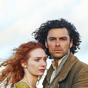 Poldark
Sundays, June 21 - August 2, 2015 on MASTERPIECE on PBS

Ross Poldark rides again in a swashbuckling new adaptation of the hit series that helped launch MASTERPIECE in the 1970s. Aidan Turner (The Hobbit) stars as Captain Poldark, a redcoat who returns to Cornwall after the American Revolution and finds that his fighting days are far from over. Robin Ellis, who played Poldark in the 1970s PBS adaptation, appears in the role of Reverend Halse. Eleanor Tomlinson (MASTERPIECE “Death Comes to Pemberley”) plays the spunky Cornish miner’s daughter taken in by the gallant captain. 

Shown from left to right: Eleanor Tomlinson as Demelza and Aidan Turner as Ross Poldark

Robert Viglasky/Mammoth Screen/MASTERPIECE

This image may be used only in the direct promotion of MASTERPIECE. No other rights are granted. All rights are reserved. Editorial use only.
