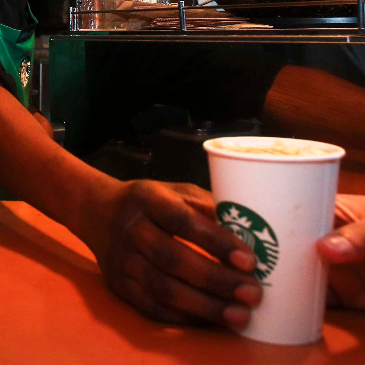 TORONTO, ON - FEBRUARY 25  - Mohamed Barrie at the Toronto General Hospital Starbucks, February 25, 2015. Born in war-torn Sierra Leone, Mohamed Barrie moved to Canda when he was nine, only to become homeless and a father by the time he was 16.        (Andrew Francis Wallace/Toronto Star via Getty Images)