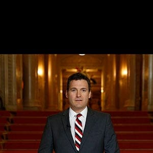 Evan Solomon talks about how the Country could vote in the upcoming election, in Ottawa October 15, 2015. Photo/video by Blair Gable