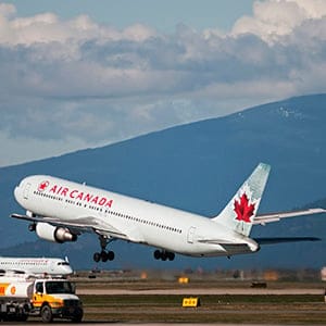 An Air Canada Boeing 767-300ER departs from Vancouver International Airport, March 3, 2013. Bayne Stanley/CP