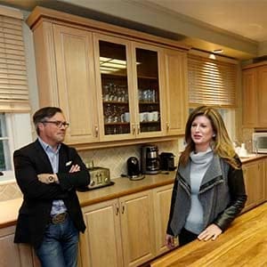 Interim Conservative Party leader Rona Ambrose and her partner JP move into Stornoway in Ottawa November 12, 2015. (Photograph by Blair Gable)