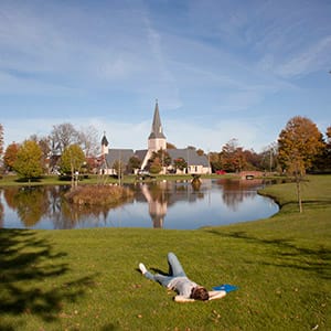 SACKVILLE, NB - OCTOBER 14TH - 2010 - Campus Life at Mt. Allison University. (PHOTOGRAPH BY ANDREW TOLSON)