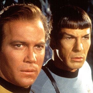 STAR TREK, William Shatner, Leonard Nimoy, in Season 1 episode #26, 'The Devil In the Dark,' March 7, 1967.
©Paramount. Courtesy: Everett Collection