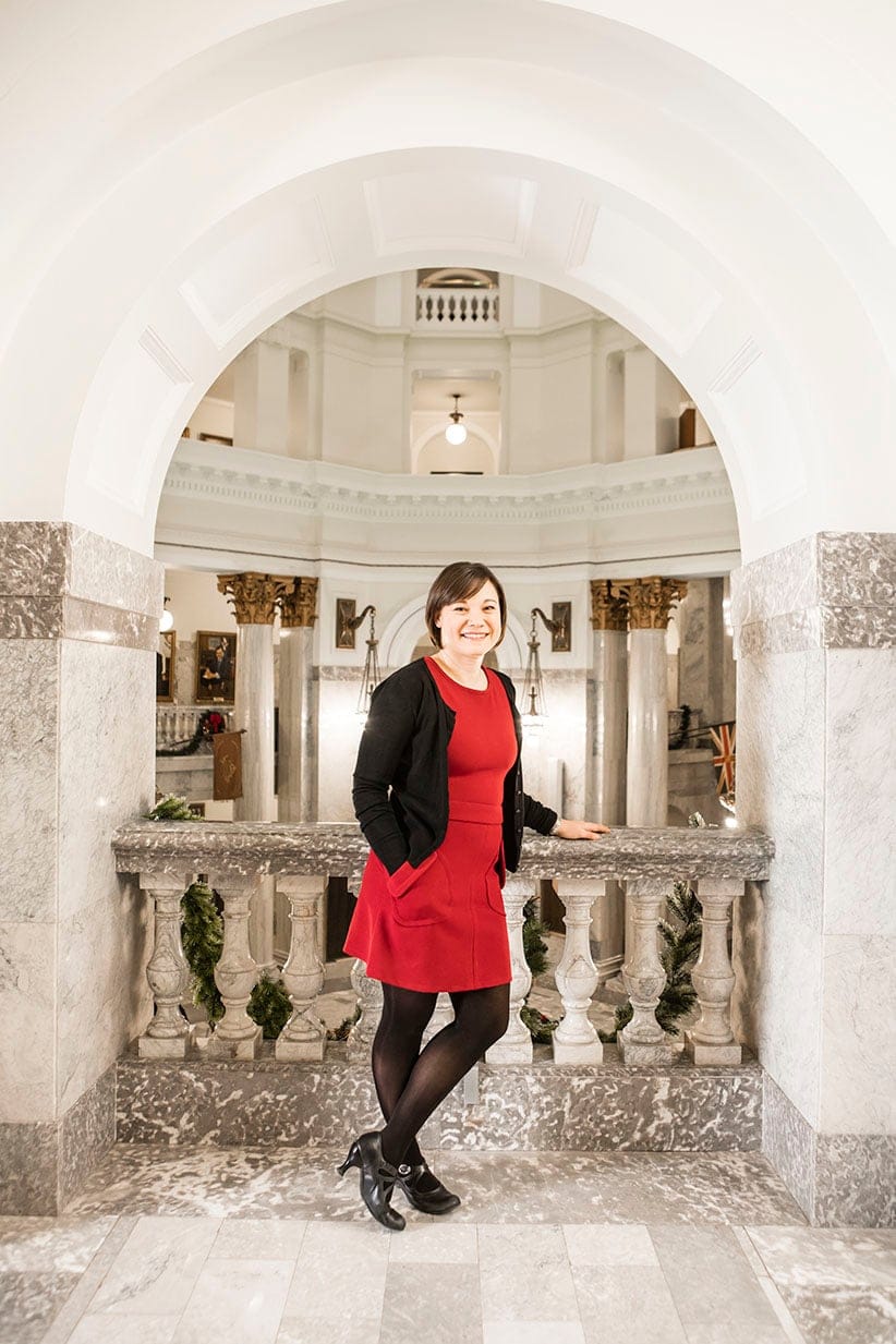 Shannon Phillips was recently elected as an MLA to the Alberta legislature and appointed Alberta's Minister of Environment and Parks. (Photograph by Daniel Wood)