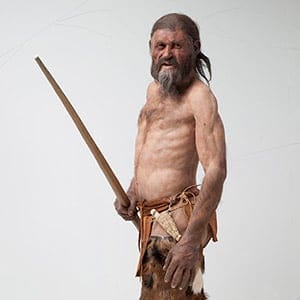 The Iceman's reconstruction.  South Tyrol Museum of Archaeology/A. Ochsenreiter