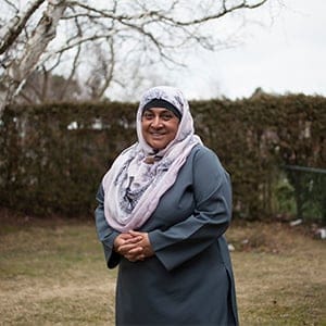 Rukhsana Khan. (Photograph by Hannah Yoon)