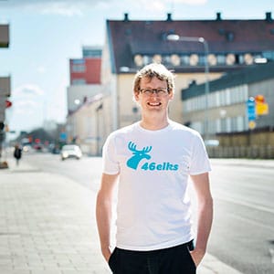 Martin Thuresson in Uppsala, Sweden. (Photograph by Moa Karlberg)