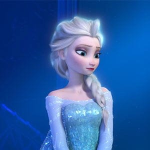 Elsa of "FROZEN" (Disney)