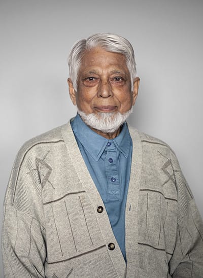 Mujibur Rahman, born 1934. (Photograph by Marianne Helm)