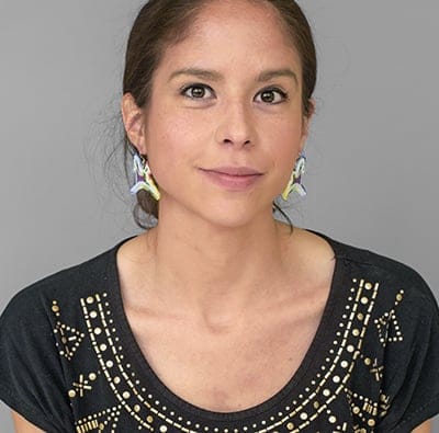 Andrea Landry in North Battleford, SK. (Photograph by Derek Mortensen)