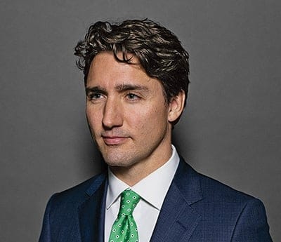 Justin Trudeau. (Photograph by Philip Cheung)