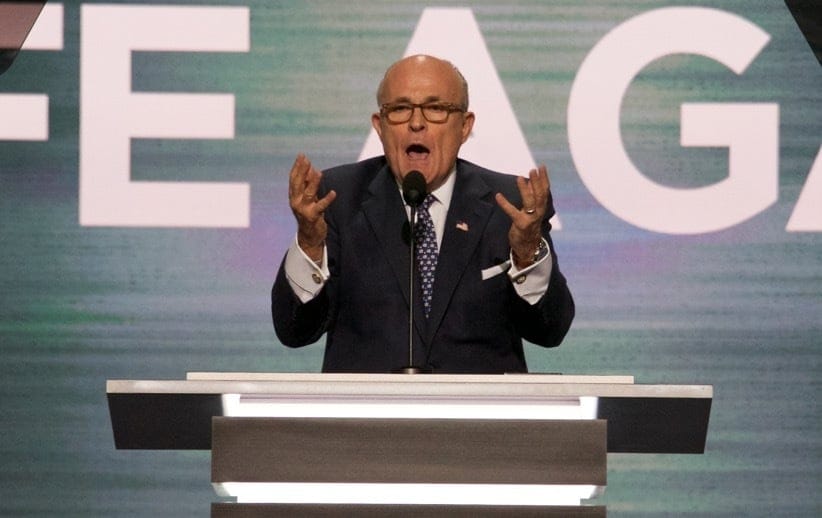 Rudy Giuliani. (Photograph by Scott Feschuk)