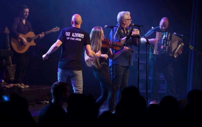 Members of Spirit of the West perform during their final concert in Vancouver. (Jonathan Hayward/CP)