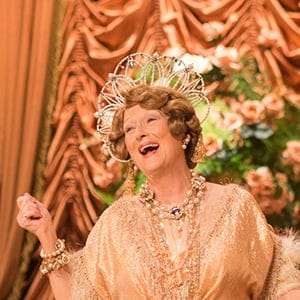Meryl Streep as Florence Foster Jenkins in Florence Foster Jenkins by Paramount Pictures, Pathé and BBC Films. (Paramount Pictures)