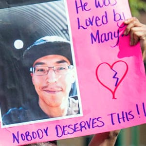 Colten Boushie, a 22-year old First Nations man, was shot and killed on Aug. 9 after the vehicle he was in drove onto a farm in the rural municipality of Glenside, west of Saskatoon. (Liam Richards/CP)