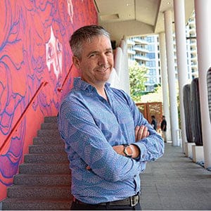 Stephan Jost photographed in Honolulu. (Tina Yuen/Pacific Business News)
