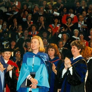 Hillary Clinton at MSVU