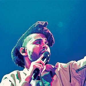 The Weeknd performs at KISS 108FM's Jingle Ball 2015 Presented by Capital One at TD Banknorth Garden on December 10, 2015 in Boston, Massachusetts.  (Natasha Moustache/WireImage/Getty Images)