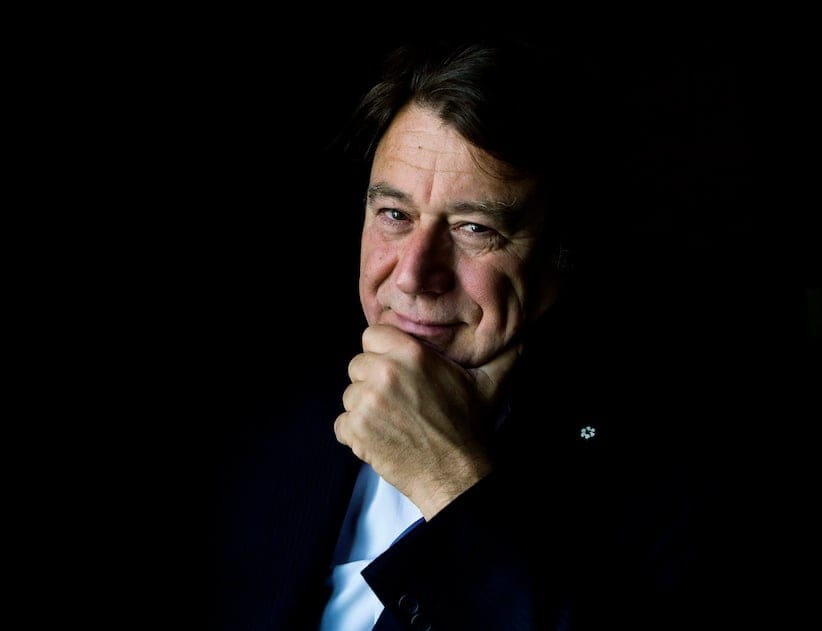 Producer Robert Lantos poses for a photograph for his movie Barney's Version during the 2010 Toronto International Film Festival in Toronto on Tuesday, Sept. 14, 2010. (Nathan Denette/CP)