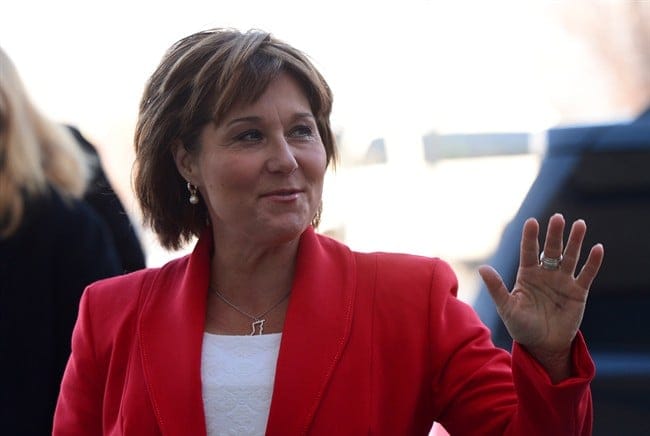 B.C. Premier Christy Clark arrives to take part in the Meeting of First Ministers and National Indigenous Leaders in Ottawa on Friday, Dec. 9, 2016. THE CANADIAN PRESS/Sean Kilpatrick